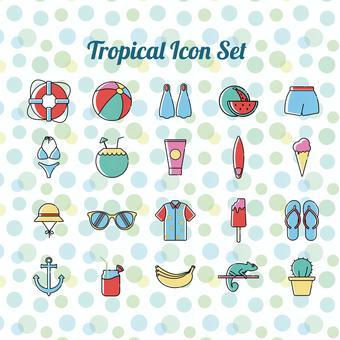 Tropical illustrations