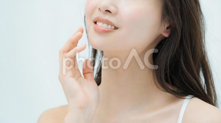 Beauty image of a woman with moist skin, beautiful woman, female, skin care, JPG