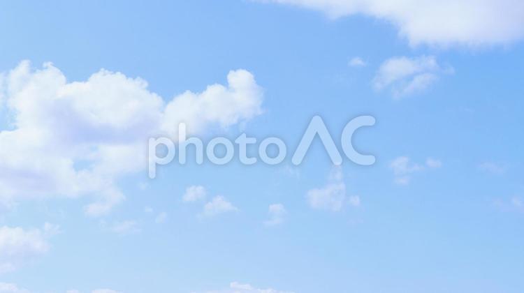 Gentle image of sky and clouds Light blue sky Background material Texture, sky, blue sky, sky and clouds, JPG