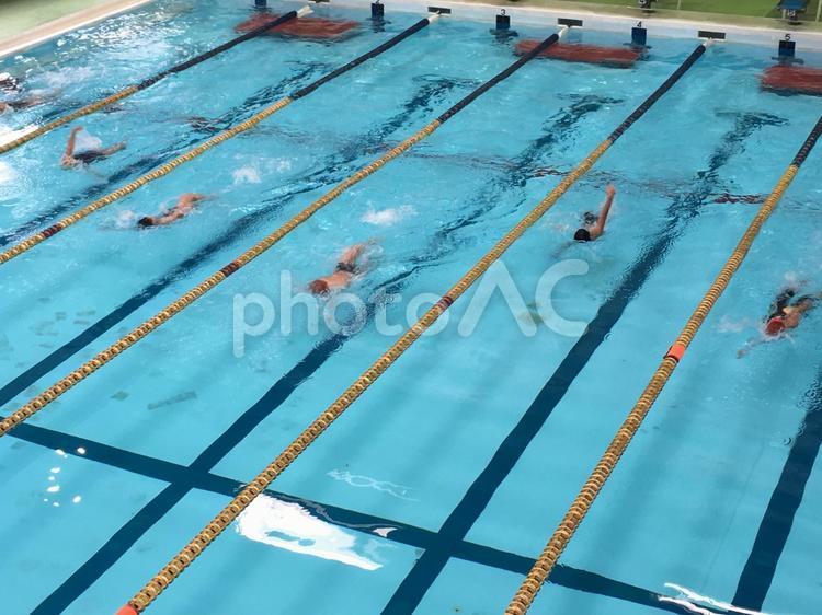 Photo, a swimming pool, swimming, swimming ability test, JPG