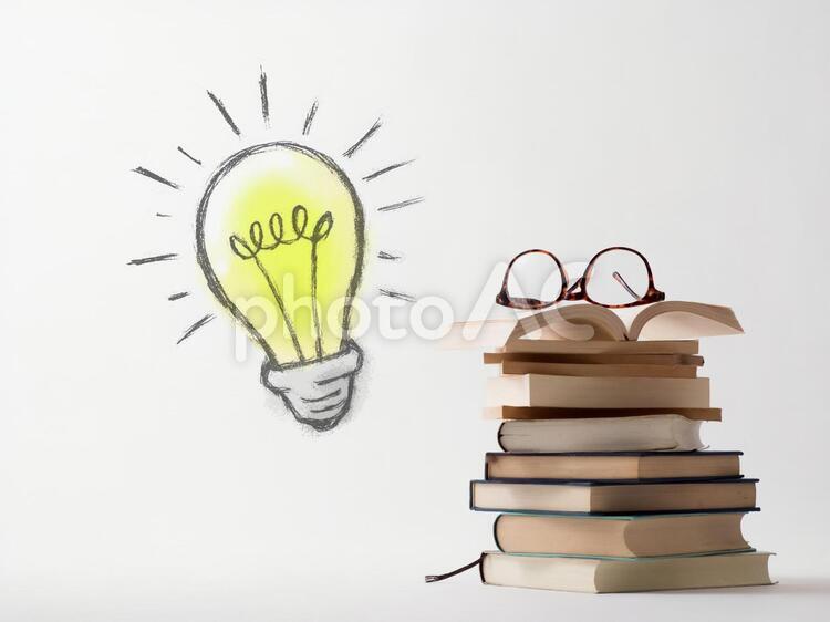 Idea Book Business Study Light Bulb, qualifications, tax return, career, JPG