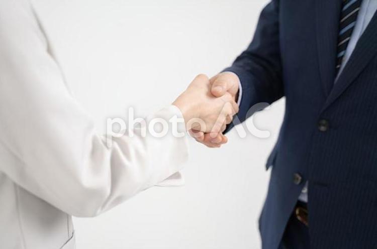 Male and female businessmen shaking hands, female, male, business, JPG