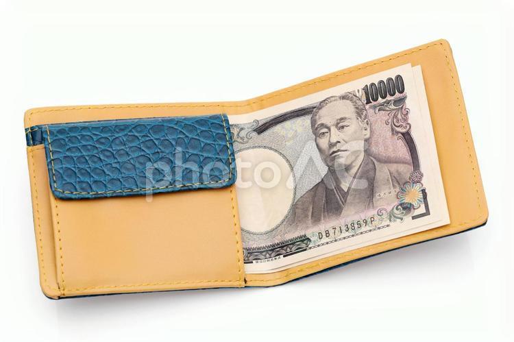 Purse money 1 million yen bill, wallet, wallet, money, JPG