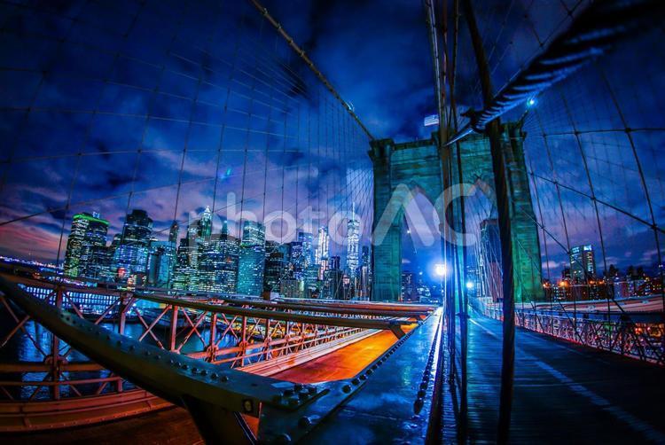 Brooklyn bridge at night 35, new york state, american flag, newyork, JPG